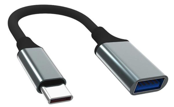 Shintaro USB-C to USB-A (Female) 15cm OTG Aluminum connector