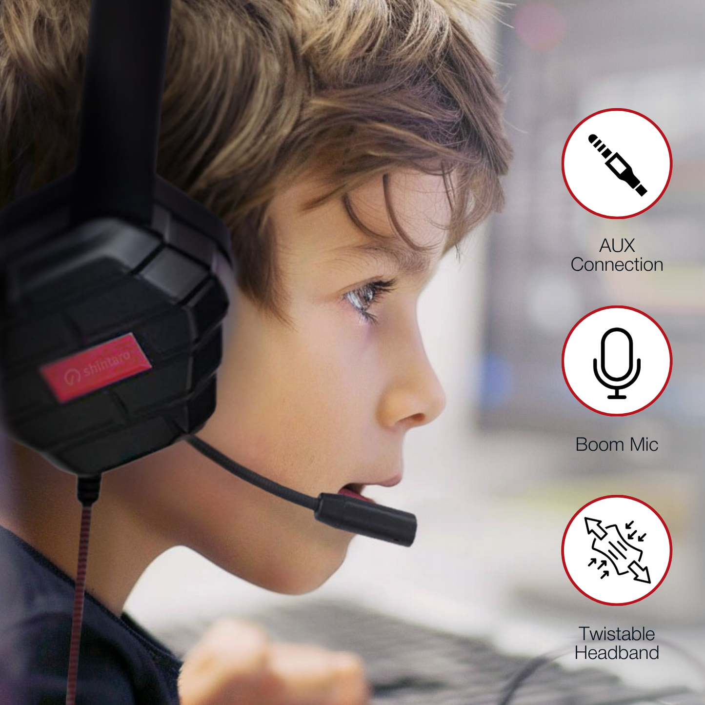 Shintaro Rugged Kids Headphones