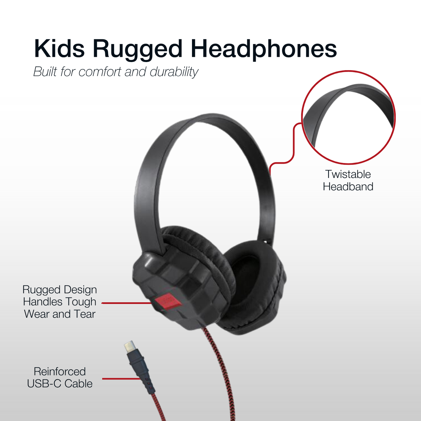 Shintaro Rugged Kids Headphones