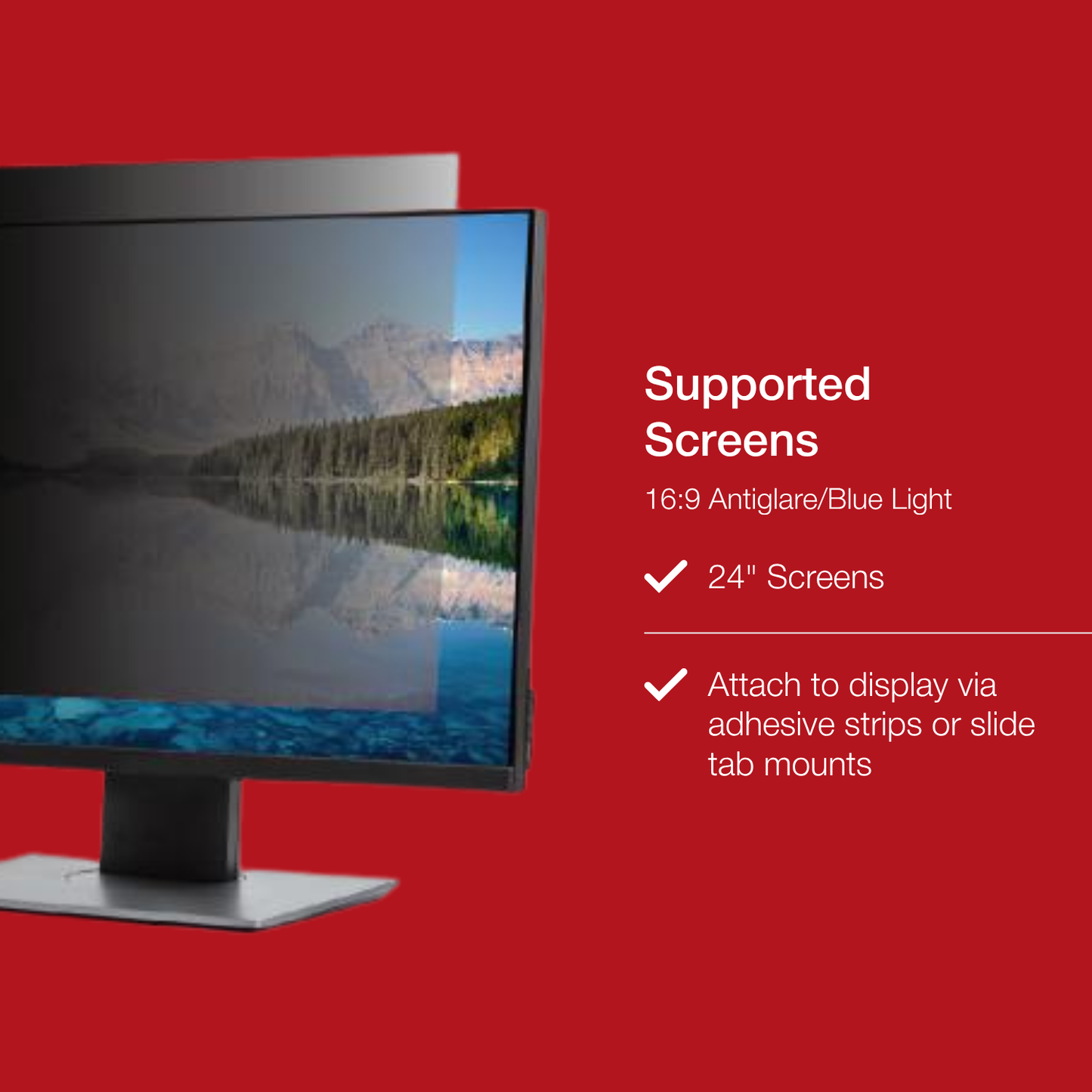 Shintaro Privacy Screen Filter 24" Monitors 16:9 Ratio