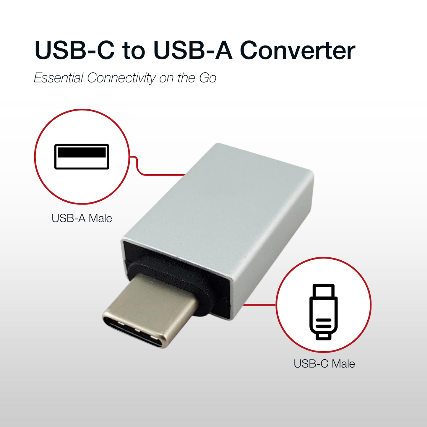 Shintaro Adaptor USB-C to USB-A