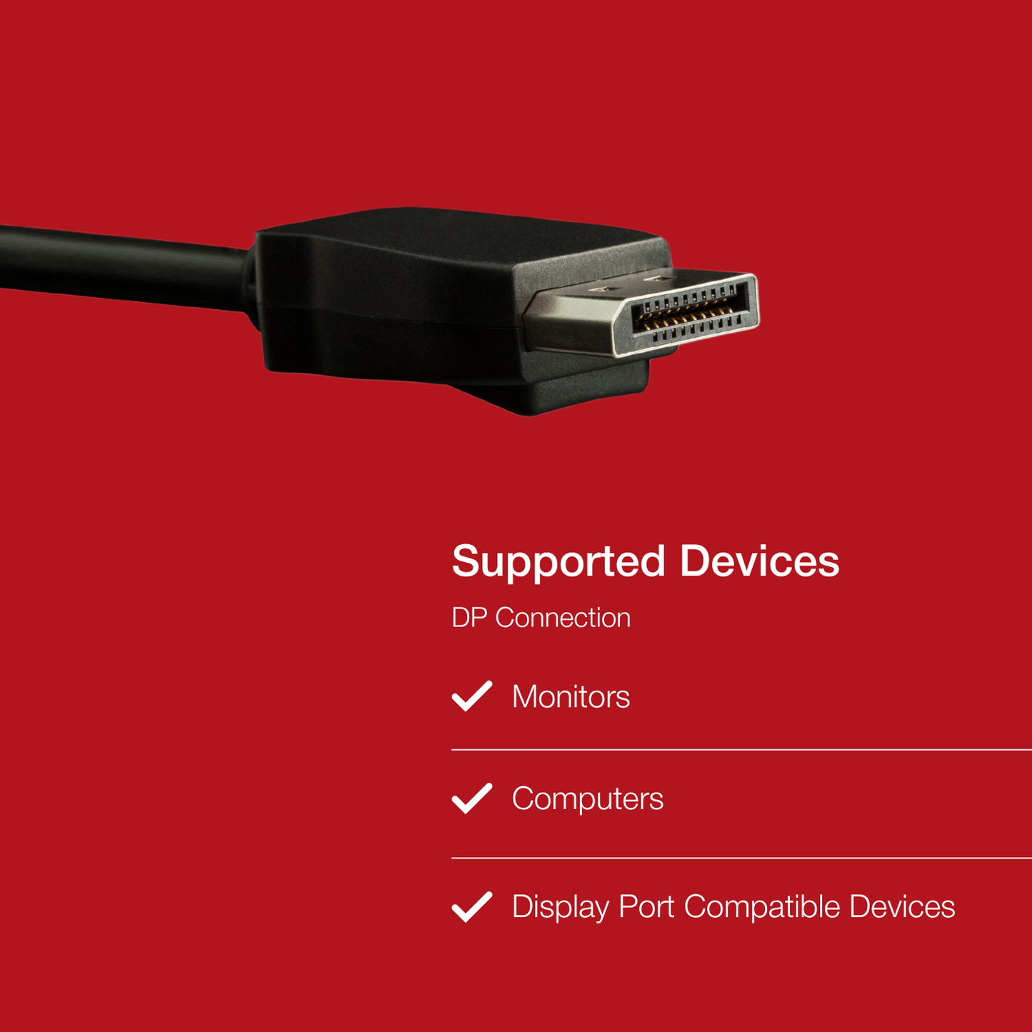 Shintaro Cable DisplayPort to DisplayPort