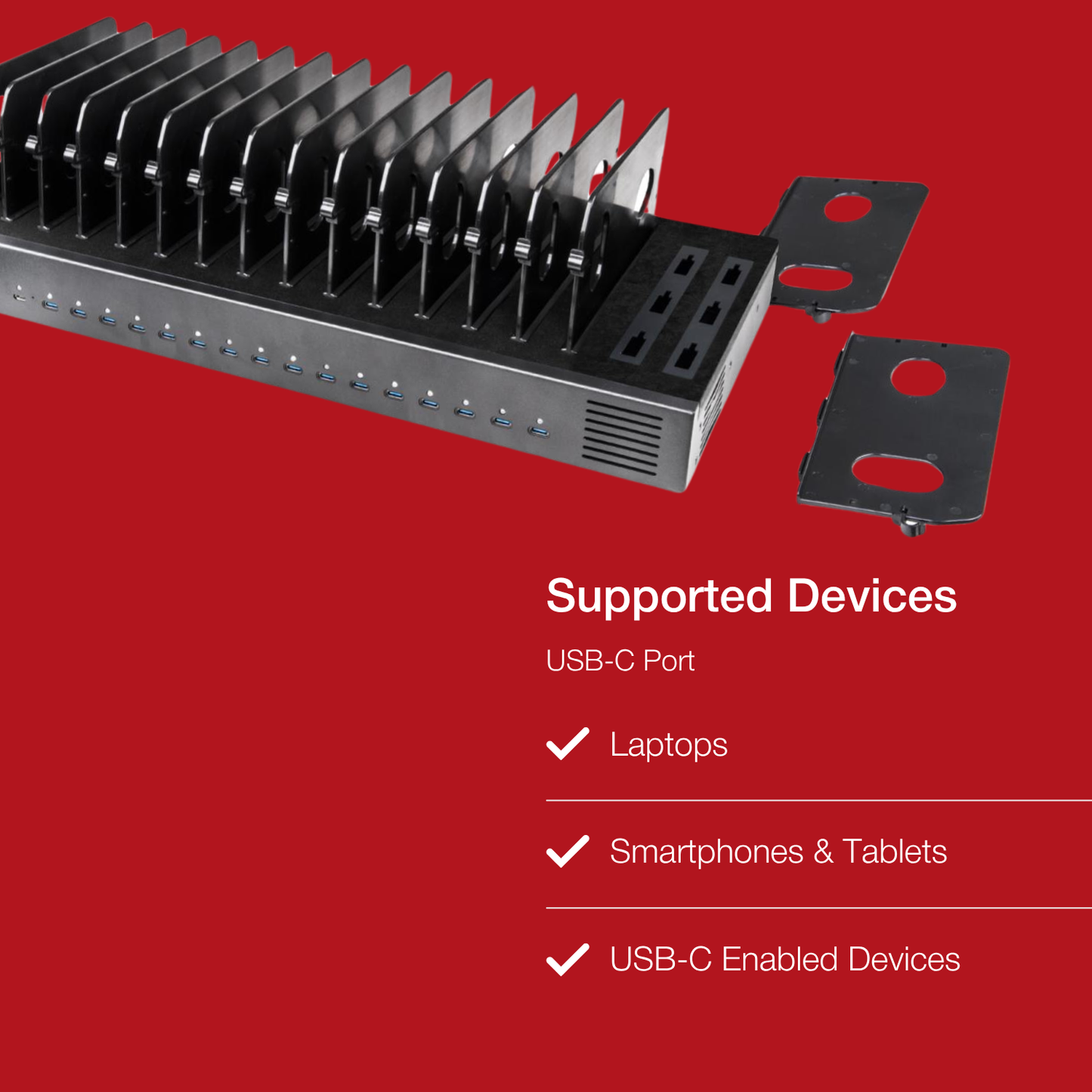 Shintaro GaN 1000W 16 Ports Charger with Adjustable Bays