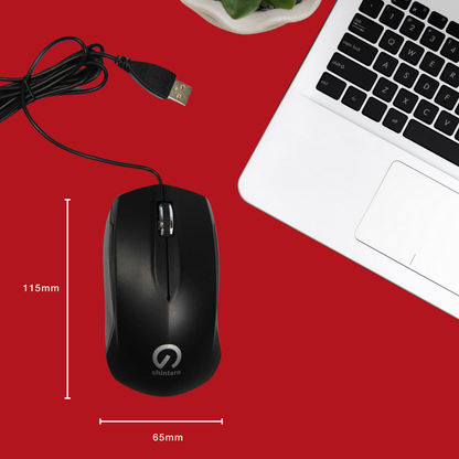 Shintaro Wired Mouse 3 Button
