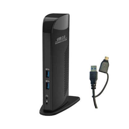 Shintaro Blazer USB-A/USB-C DisplayLink® Vertical Dock