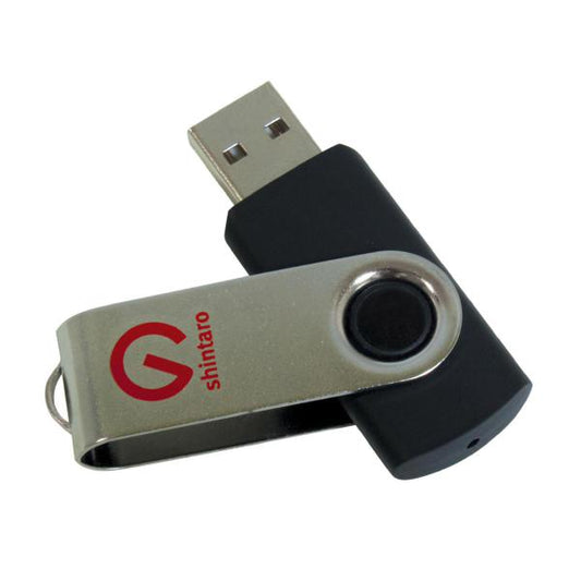 Shintaro 32GB Rotating Pocket Disk USB3.2 (Gen 1) - Backwards compatible  with USB 2.0 &amp; USB 3.0/3.2