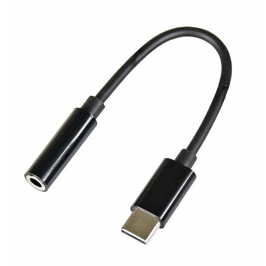 Shintaro USB-C Headphone Jack - USB-C to AUX 3.5mm adapter (Works with Headphones and Headsets - built-in 32-bit DAC)