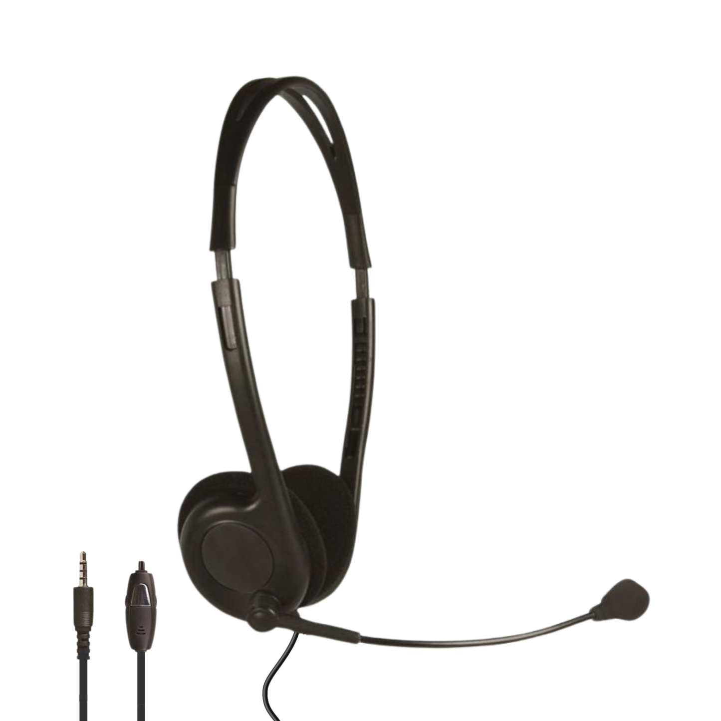 Shintaro Lightweight Headset with Boom Mic 3.5mm Audio Jack