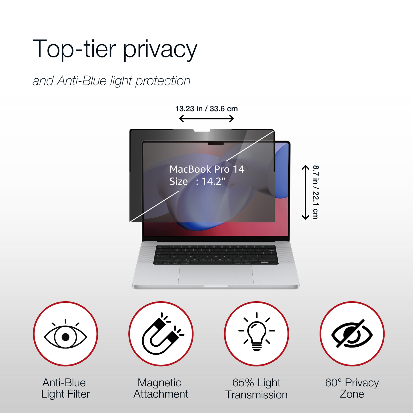 Shintaro Privacy Screen Filter 14" MacBookPro