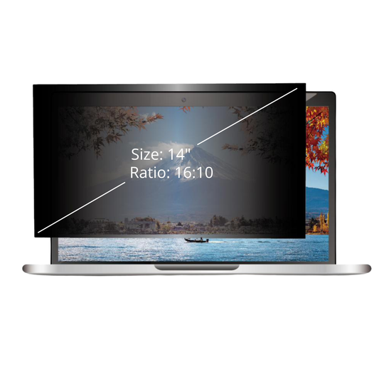 Shintaro Privacy Screen Filter 14" Laptops 16:10 Ratio