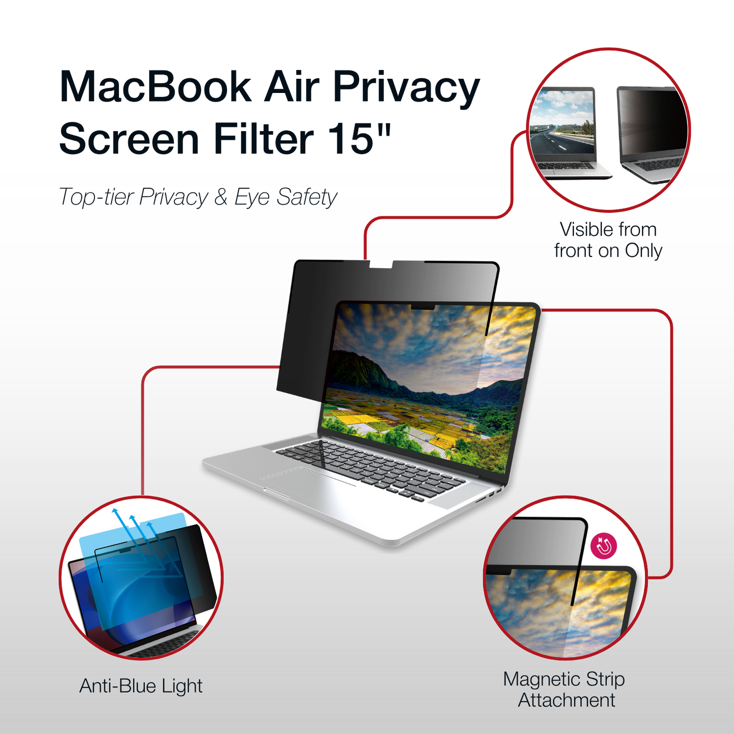Shintaro Privacy Screen Filter 15" MacBookAir