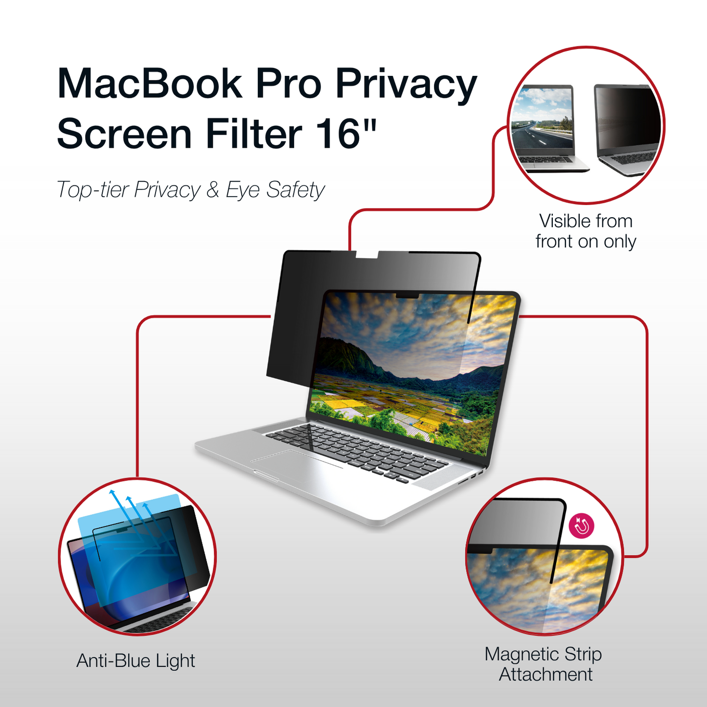 Shintaro Privacy Screen Filter 16" MacBookPro