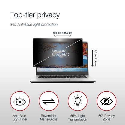 Shintaro Privacy Screen Filter 16" Laptops 16:10 Ratio