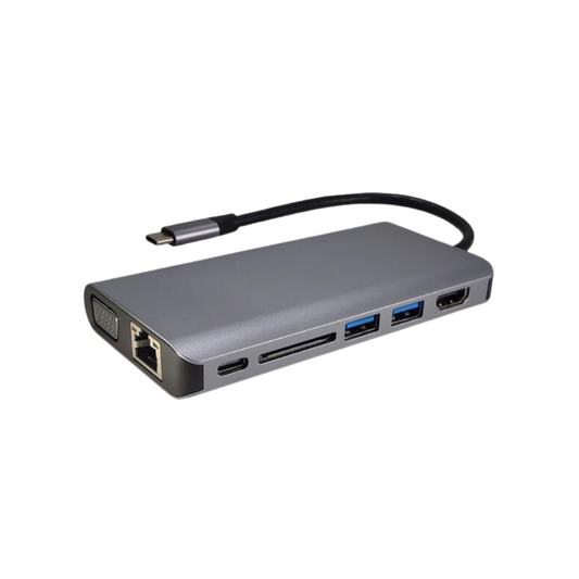 Shintaro Travel Docking Station USB-C to Mulit Ports
