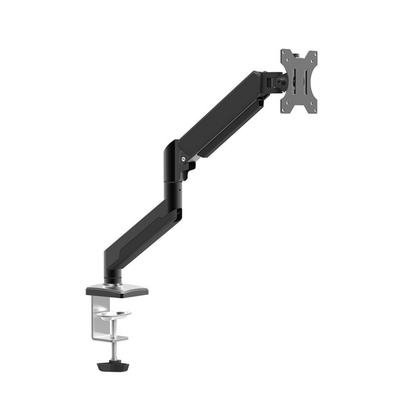 Shintaro Single Monitor Gas Spring Arm C-Clamp & Grommet Mount