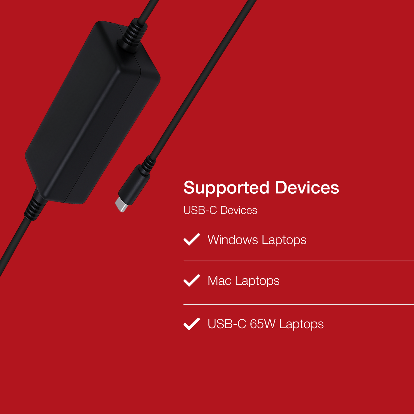 Shintaro GaN 65W Laptop Charger USB-C