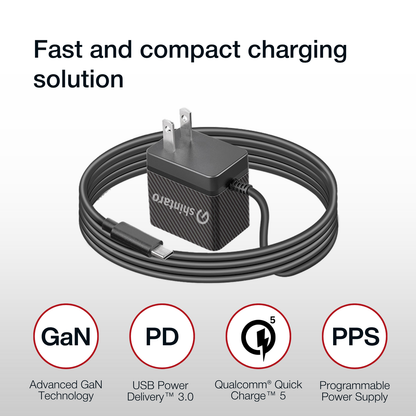 Shintaro 65W GaN USB-C Wall Charger