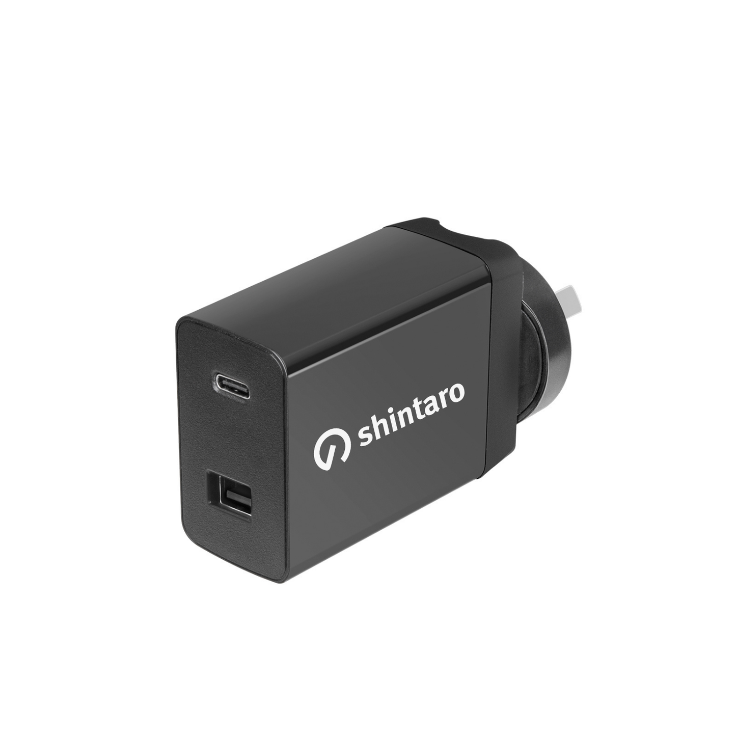 Shintaro GaN 65W Wall Charger USB-C/USB-A