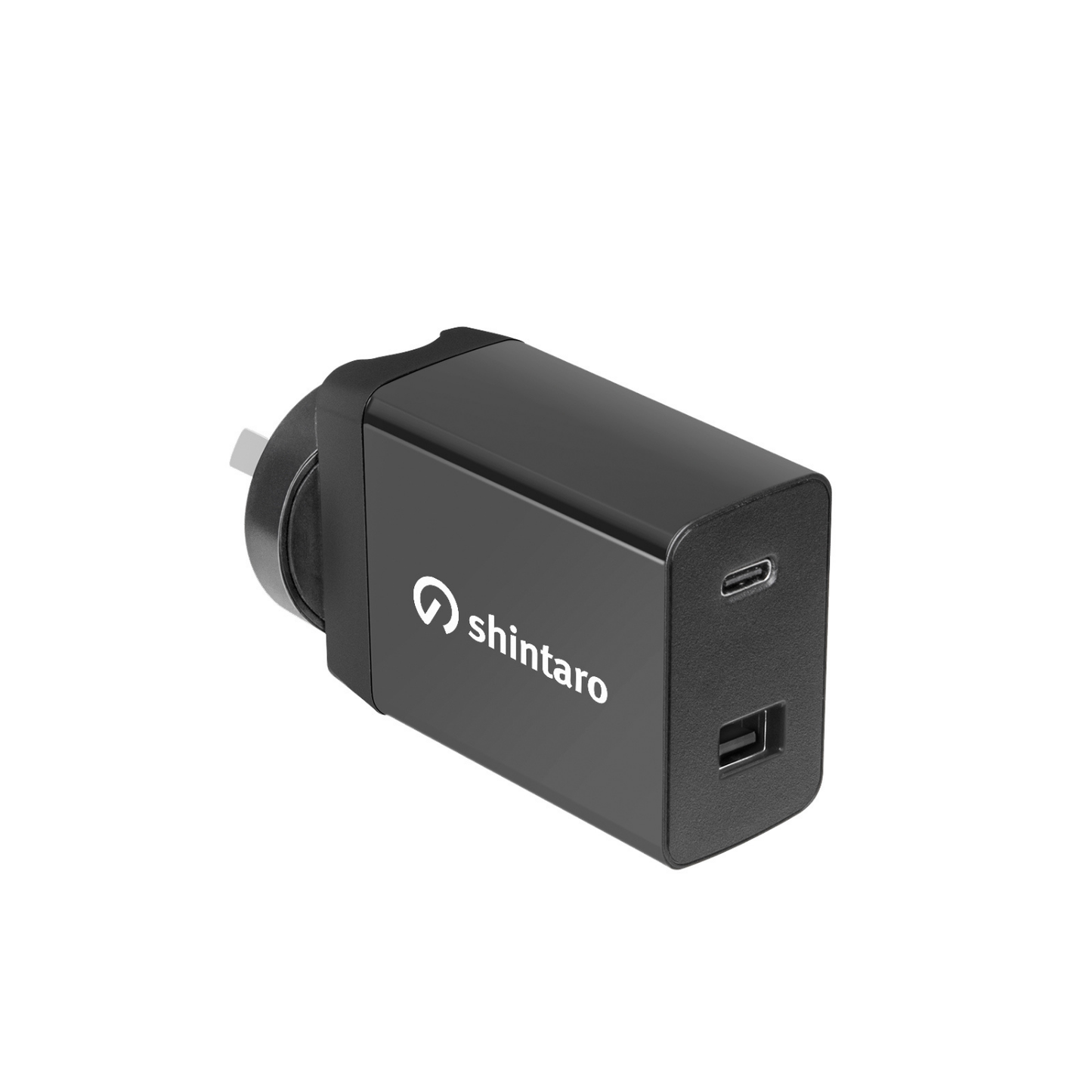 Shintaro GaN 65W Wall Charger USB-C/USB-A