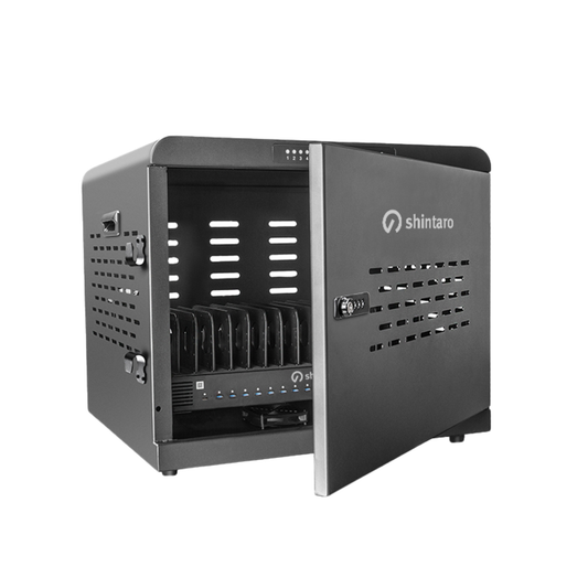 Shintaro 16 ports USB-C 1000W Charging Cabinet for Notebooks and other Devices up to 16"