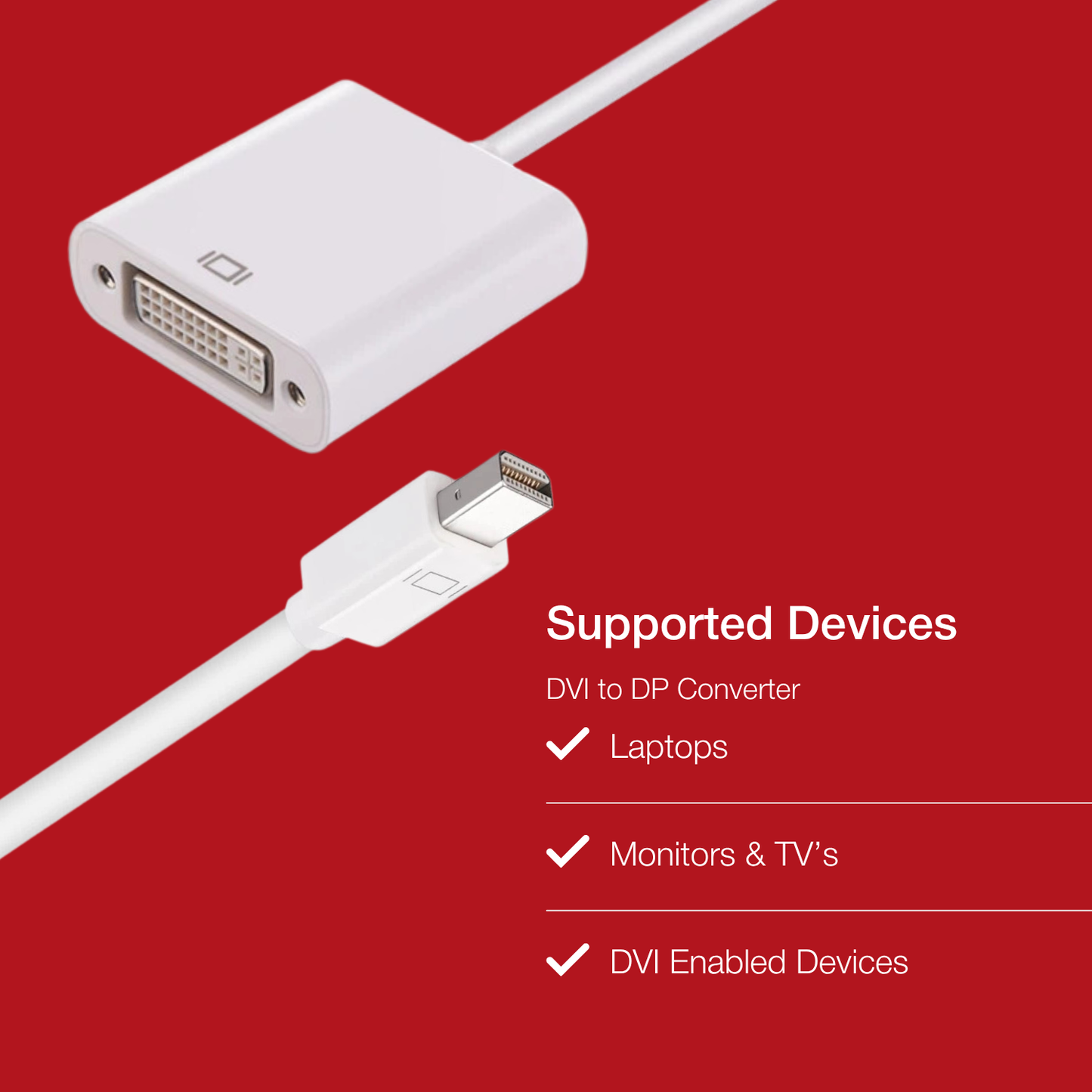 Shintaro Adaptor Mini DisplayPort (MDP) to DVI