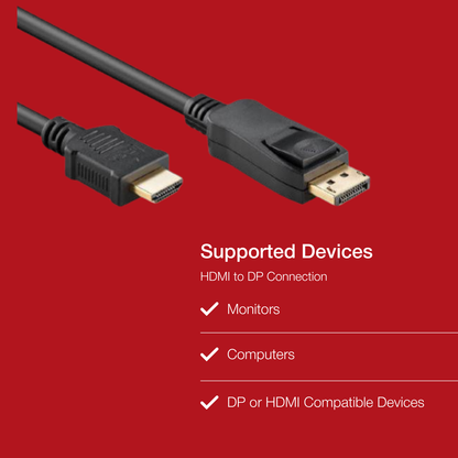 Shintaro Cable DisplayPort to HDMI